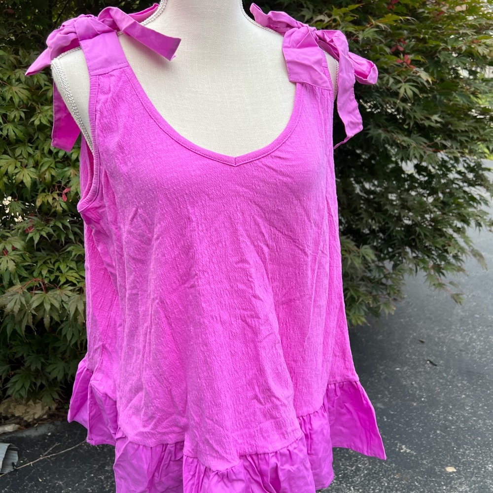 Purple/pink tank top